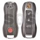OEM Smart Key for Porsche Cayene Buttons:3+1 / Frequency: 433MHz / Blade signature: HU162T / Part No: 9Y0959753AB / Keyless GO