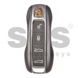 OEM Smart Key for Porsche Buttons:4+1 / Frequency: 433MHz / Blade signature: HU162T / Part No: 9J1959753B  / Keyless GO