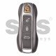 OEM Smart Key for Porsche 911 Buttons:3+1 / Frequency: 433MHz / Blade signature: HU162T / Part No: 992959753J / Keyless GO