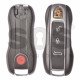 OEM Smart Key for Porsche 911 Buttons:3+1 / Frequency: 433MHz / Blade signature: HU162T / Part No: 992959753J / Keyless GO