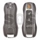 OEM Smart Key for Porsche Panamera Buttons:3 / Frequency: 315MHz / Blade signature: HU162T / Keyless GO