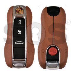 OEM Smart Key for Porsche Buttons: 3+1P. / Frequency: 433MHz / Transponder: MLB / Part No: 992.959.753EK / Keyless GO