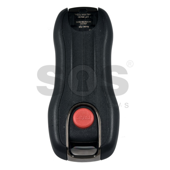 OEM Smart Key for Porsche 2025+ Buttons:4 / Frequency: 433MHz  / Transponder : MLB CHIP LOCKED / Part No:   992959753FC/992 959 753 FC   / Keyless GO / Colour: Black Matt