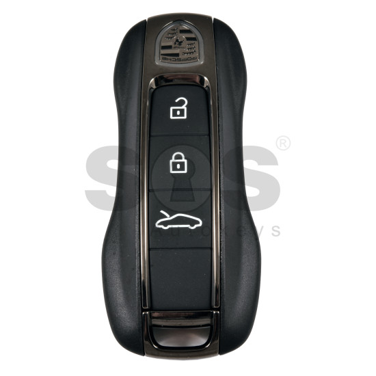 OEM Smart Key for Porsche 2025+ Buttons:4 / Frequency: 433MHz  / Transponder : MLB CHIP LOCKED / Part No:   992959753FC/992 959 753 FC   / Keyless GO / Colour: Black Matt