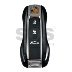 OEM Smart Key for Porsche 2025+ Buttons:4 /Convertible / Frequency: 433MHz  / Transponder :  MLB CHIP LOCKED / Part No:   992959753EK/992 959 753 EK   / Keyless GO / Colour: Shining Black