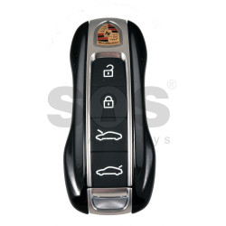 OEM Smart Key for Porsche Buttons:4+1 / Frequency: 433MHz  / Transponder : MLB CHIP LOCKED / Part No:   9J1.959.753.AK   / Keyless GO / Black Edition