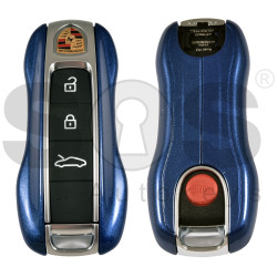 OEM Smart Key for Porsche 2025+ Buttons:3+1 / Frequency: 433MHz  / Transponder : MLB CHIP LOCKED / Part No:  992959753EK/992 959 753 EK   / Keyless GO / SHINING BLUE/ CLUB COUPE 