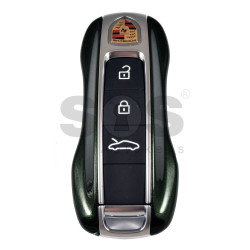 OEM Smart Key for Porsche 2025+ Buttons:4 / Frequency: 433MHz  / Transponder : MLB CHIP LOCKED / Part No:  992959753EK/992 959 753 EK    / Keyless GO / SHINING MILITARY GREEN 