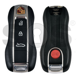 OEM Smart Key for Porsche 2025+ Buttons:3+1 / Frequency: 434MHz  / Transponder : MLB CHIP LOCKED / Part No:   992959753EK/992 959 753 EK   / Keyless GO / BLACK MATT