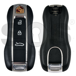 OEM Smart Key for Porsche 2025+ Buttons:3  / Frequency: 315MHz  / Transponder : MLB CHIP LOCKED / Part No:   992959753EJ/992 959 753 EJ   / Keyless GO / BLACK MATT 