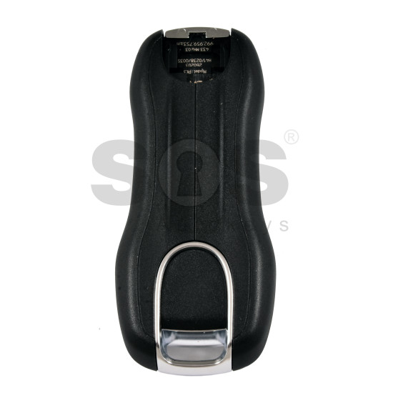 OEM Smart Key for Porsche 2025+ Buttons:3  / Frequency: 315MHz  / Transponder : MLB CHIP LOCKED / Part No:   992959753EJ/992 959 753 EJ   / Keyless GO / BLACK MATT 