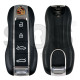 OEM Smart Key for Porsche 2025+ Buttons:4 / Frequency: 433MHz  / Transponder : MLB CHIP LOCKED / Part No:   9J1.959.753.AK/992 959 753 EJ   / Keyless GO / BLACK MATT