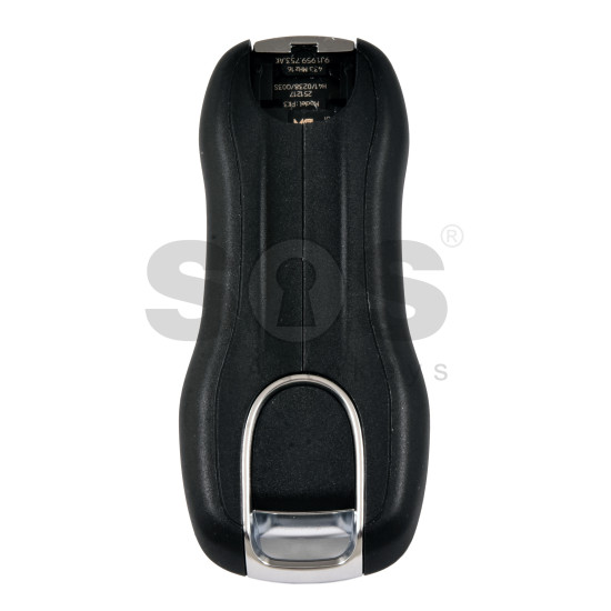 OEM Smart Key for Porsche 2025+ Buttons:4 / Frequency: 433MHz  / Transponder : MLB CHIP LOCKED / Part No:   9J1.959.753.AK/992 959 753 EJ   / Keyless GO / BLACK MATT