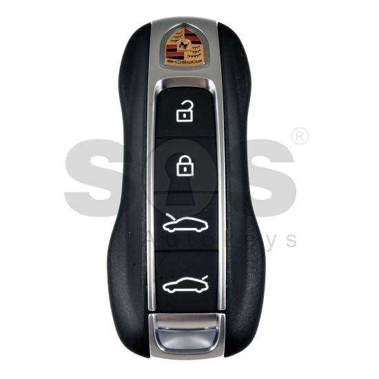 OEM Smart Key for Porsche 2025+ Buttons:4 / Frequency: 433MHz  / Transponder : MLB CHIP LOCKED / Part No:   9J1.959.753.AK/992 959 753 EJ   / Keyless GO / BLACK MATT