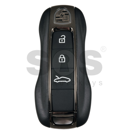 OEM Smart Key for Porsche 2025+ Buttons:3  / Frequency: 434MHz  / Transponder : MLB CHIP LOCKED / Part No:  992959753FC   / Keyless GO / BLACK EDITION