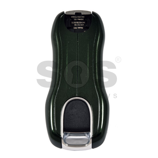 OEM Smart Key for Porsche 2025+ Buttons:4  / Frequency: 434MHz  / Transponder : MLB CHIP LOCKED / Part No:  992959753EM/992 959 753 EM   / Keyless GO / Colour: Literally Green