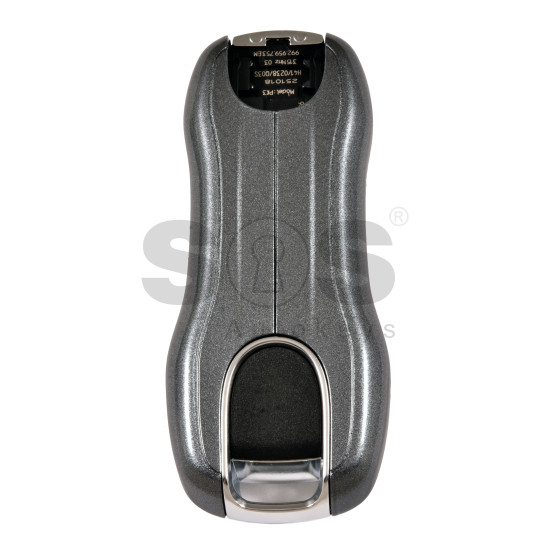 OEM Smart Key for Porsche 2025+ Buttons:4  / Frequency: 434MHz  / Transponder : MLB CHIP LOCKED / Part No:  992959753EM/992 959 753 EM   / Keyless GO /SHINNING GREY COLOR