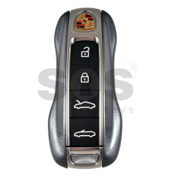 OEM Smart Key for Porsche 2025+ Buttons:4  / Frequency: 434MHz  / Transponder : MLB CHIP LOCKED / Part No:  992959753EM/992 959 753 EM   / Keyless GO /SHINNING GREY COLOR