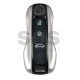 OEM Smart Key for Porsche 2025+ Buttons:4 / Frequency: 433MHz  / Transponder : MLB CHIP LOCKED / Part No:  992959753FC/992 959 753 FC   / Keyless GO / SHINING GREEN WITH BLACK MATT