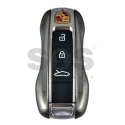 OEM Smart Key for Porsche 2025+ Buttons:3+1 / Frequency: 433MHz  / Transponder : MLB CHIP LOCKED / Part No:  992959753EK/992 959 753 EK   / Keyless GO /  GREY MATT