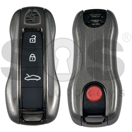 OEM Smart Key for Porsche 2025+ Buttons:4 / Frequency: 433MHz  / Transponder : MLB CHIP LOCKED / Part No:  992959753FC/992 959 753 FC   / Keyless GO / SHINNING GREEN WITH BLACK MATT