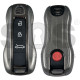 OEM Smart Key for Porsche 2025+ Buttons:4 / Frequency: 433MHz  / Transponder : MLB CHIP LOCKED / Part No:  992959753FC/992 959 753 FC   / Keyless GO / SHINNING GREEN WITH BLACK MATT