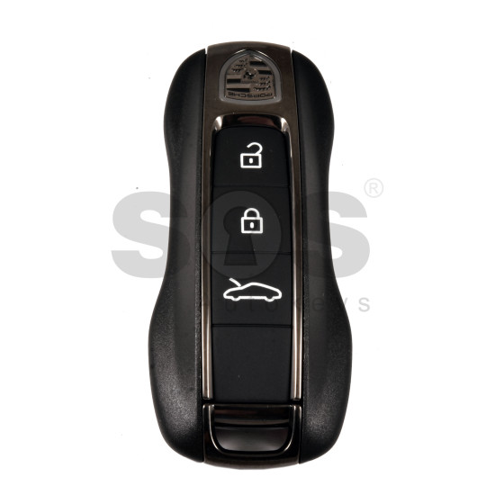 OEM Smart Key for Porsche 2025+ Buttons:3  / Frequency: 315MHz  / Transponder : UNKNOWN CHIP LOCKED  / Part No: 992959753FB   / Keyless GO / BLACK EDITION
