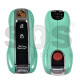 OEM Smart Key for Porsche 2025+ Buttons:3+1  / Frequency: 433MHz  / Transponder : MLB LOCKED  / Part No:  992.959.753.EK  / Keyless GO / COLOR: SHINING MINT