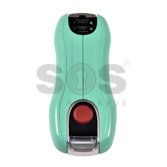 OEM Smart Key for Porsche 2025+ Buttons:3+1  / Frequency: 433MHz  / Transponder : MLB LOCKED  / Part No:  992.959.753.EK  / Keyless GO / COLOR: SHINING MINT