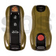 OEM Smart Key for Porsche 2025+ Buttons:3+1  / Frequency: 433MHz  / Transponder : MLB LOCKED  / Part No:  992.959.753.CR  / Keyless GO / COLOR: MILITARY GREEN WITH BLACK MATT
