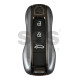 OEM Smart Key for Porsche 2025+ Buttons:3+1  / Frequency: 433MHz  / Transponder : MLB LOCKED  / Part No:  992.959.753.C   / Keyless GO / LIMITED EDITION COLOR: RED WITH SHINING GREY AND BLACK MATT 
