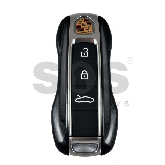 OEM Smart Key for Porsche 2025+ Buttons:3+1  / Frequency: 433MHz  / Transponder : MLB LOCKED  / Part No:  992.959.753.CK  / Keyless GO / COLOR: SHINING GRAFFIT