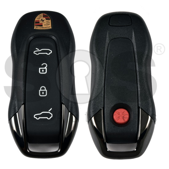 OEM Smart Key for Porsche 2025+ Buttons:3+1 / Frequency: 433MHz / Transponder : 5D/NCF295 / Part No: 95C959753AT/95C 959 753 AT / Keyless GO / COLOR: BLACK OEM Smart Key for Porsche 2025+ Buttons:3+1 / Frequency: 433MHz / Transponder : 5D/NCF295 / Part No: 95C959753AT/95C 959 753 AT / Keyless GO / COLOR: BLACK