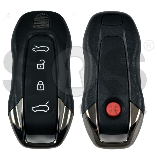 OEM Smart Key for Porsche 2025+ Buttons:4+1  / Frequency: 433MHz  / Transponder :  5D/NCF295   / Part No:  95C959753BF/95C 959 753 BF  / Keyless GO / COLOR: BLACK