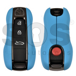 OEM Smart Key for Porsche 2025+ Buttons:3+1  / Frequency: 433 MHz  / Transponder :MLB LOCKED   / Part No:  992.959.753.CK     / SKY BLUE 