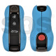 OEM Smart Key for Porsche 2025+ Buttons:3+1  / Frequency: 433 MHz  / Transponder :MLB LOCKED   / Part No:  992.959.753.CK     / SKY BLUE 