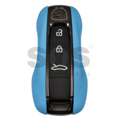 OEM Smart Key for Porsche 2025+ Buttons:3+1 / Frequency: 433 MHz / Transponder :MLB LOCKED / Part No: 992.959.753.CK / SKY BLUE OEM Smart Key for Porsche 2025+ Buttons:3+1 / Frequency: 433 MHz / Transponder :MLB LOCKED / Part No: 992.959.753.CK / SKY BLUE