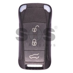Flip Key for Porsche Cayenne Buttons:3 / Frequency:433MHz / Transponder: PCF7946 / Blade signature:HU66 / Immobiliser System:KESSY