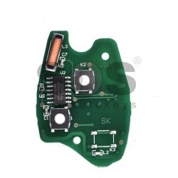 Regular Key for Nissan Buttons:2 / Frequency:433MHz / Transponder: PCF7946/ ID46 / Blade signature:VA2 / Immobiliser System: Johnson control