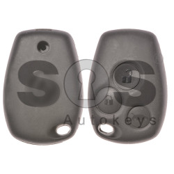 OEM Regular Key Ren Buttons:3 / Frequency: 434MHz / Transponder: HITAG2/ ID46/ PCF7947 / Blade signature: VA2/ HU136FH / Immobiliser System:BCM / Part. No.: 7701209236