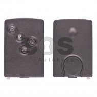OEM Smart Card Ren Clio 4 Buttons:4 / Frequency: 433MHz / Transponder: PCF7953 / Blade signature:VA2 / Immobiliser System:BCM / Part No: 285971998R / Keyless GO