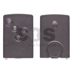 OEM Smart Card Ren Clio 4 Buttons:4 / Frequency: 433MHz / Transponder: PCF7953 / Blade signature:VA2 / Immobiliser System:BCM / Part No: 285971998R / Keyless GO