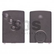 OEM Card Key Ren Clio 4 Buttons:4 / Frequency: 433MHz / Transponder: HITAG / AES/ B-PHASE/ Manchester / Blade signature:VA2 / Immobiliser System: BCM / Part No: 285974100R