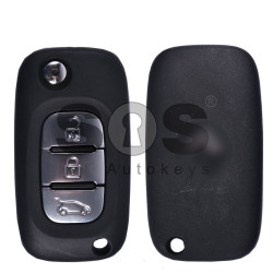 OEM Flip Key Ren Fluence/ Clio 3 Buttons:3 / Frequency: 433MHz / Transponder: PCF 7961A / HITAG 2 / ID46 / ASK