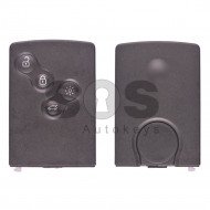 ОЕМ Smart Card Ren Megane 3 Buttons:3 / Frequency:433MHz / Transponder: PCF7952 / Blade signature:VA2 / Immobiliser System:BCM / Part No:285975779R / Keyless GO