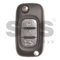 OEM Flip Key Ren Samsung Buttons:3 / Frequency:433MHz / Transponder: PCF7961A AES / Blade signature:VA2 / Immobiliser System:BCM OEM Flip Key Ren Samsung Buttons:3 / Frequency:433MHz / Transponder: PCF7961A AES / Blade signature:VA2 / Immobiliser System:BCM