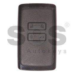 OEM Smart Card Ren Megane 4/ Talisman Buttons:4 / Frequency:433MHz / Transponder:HITAG 128-Bit AES / 7953 / Blade signature:VA2 / Immobiliser System:BCM / Part. No: 285977147R / Keyless GO (Bit Scratched)