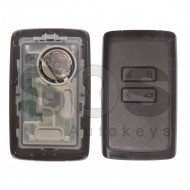 OEM Smart Card Ren Megane 4/ Talisman Buttons:4 / Frequency:433MHz / Transponder:HITAG 128-Bit AES / 7953 / Blade signature:VA2 / Immobiliser System:BCM / Part. No: 285977147R / Keyless GO (Bit Scratched)
