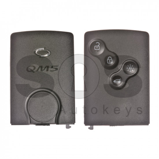 OEM Smart Key Ren Samsung QM5 Buttons:4 / Frequency:433MHz / Transponder: AES PCF 7953 / Blade signature:VA2 / Immobiliser System:BCM / KEYLESS GO