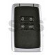 OEM Smart Card Ren Megane 4/ Talisman Buttons:4 / Frequency:433MHz / Transponder:HITAG AES / NCF29A1M/ Blade signature:VA2 / Immobiliser System:BCM / Part. No: 285977147R / Keyless GO